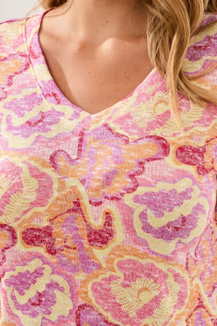 Cap Sleeve Wear Two Ways Top-Gardenia - Image 2
