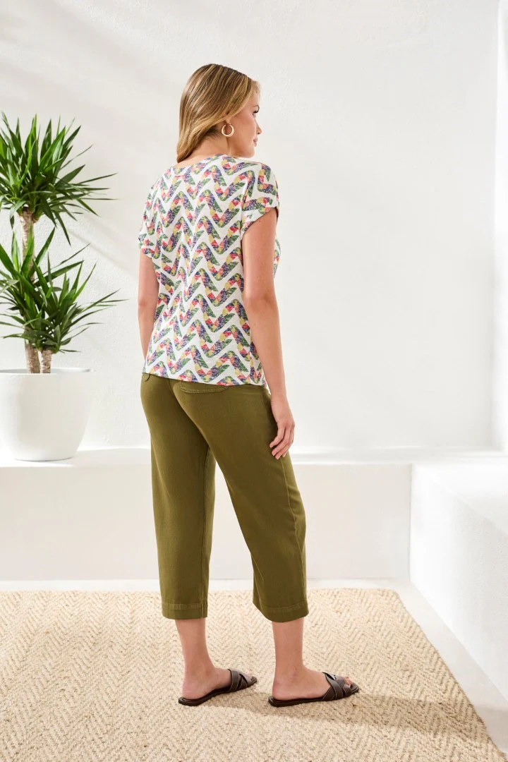 Cap Sleeve Wear Two Ways Top-Mojito - Image 3