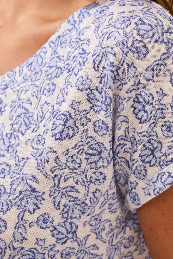 Cap Sleeve Wear Two Ways Top-Saltwater - Image 4