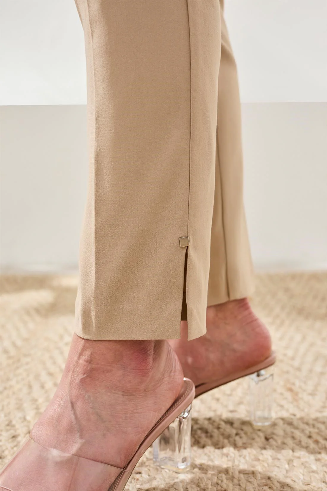 Flatten It® Slim Pull-On Ankle Pants-Beach - Image 4