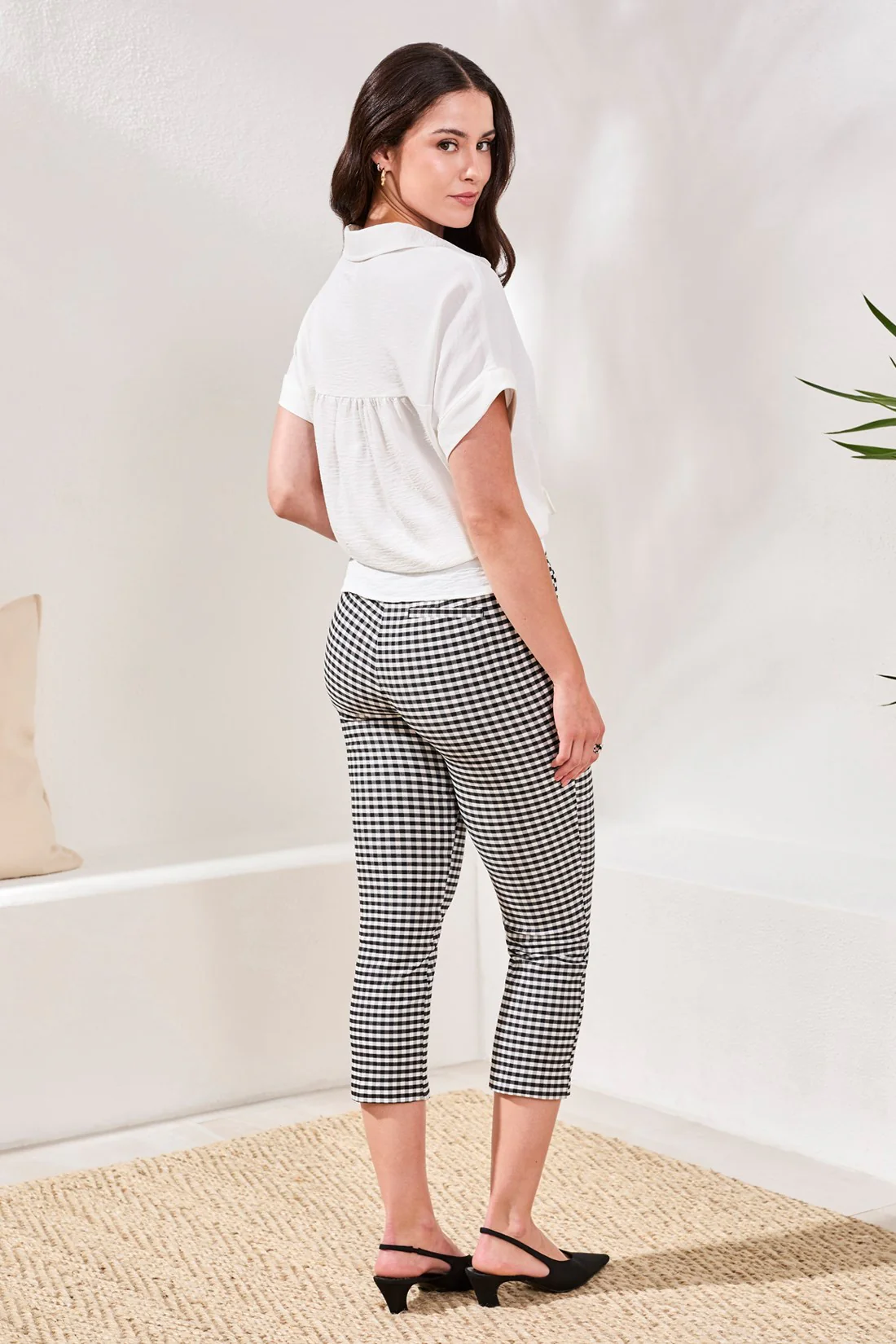 Airflow Relaxed Dolman Button-Down Shirt-Oceanpearl - Image 4