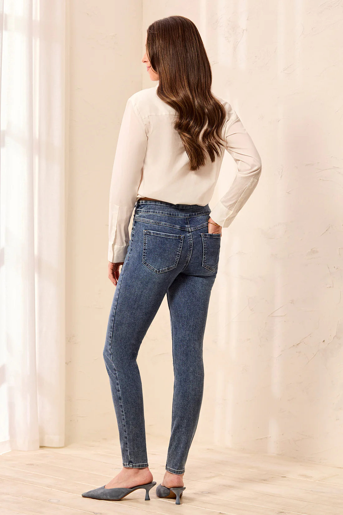 Audrey Year Round Basics Pull-On Jegging-Dk.Vintage - Image 4