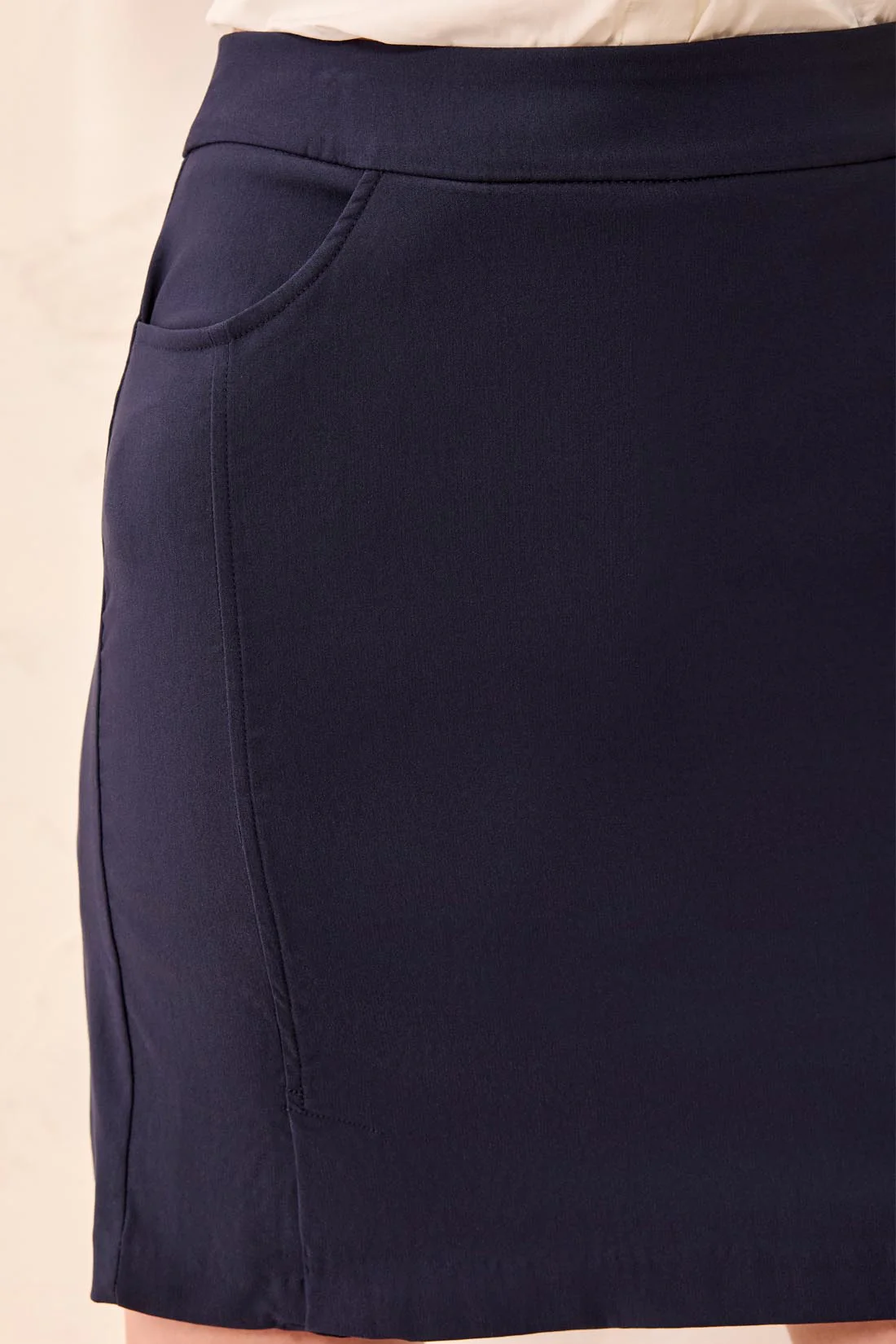Year Round Basics Flatten It® Tummy Control Pull-On Skort-Jet blue - Image 4