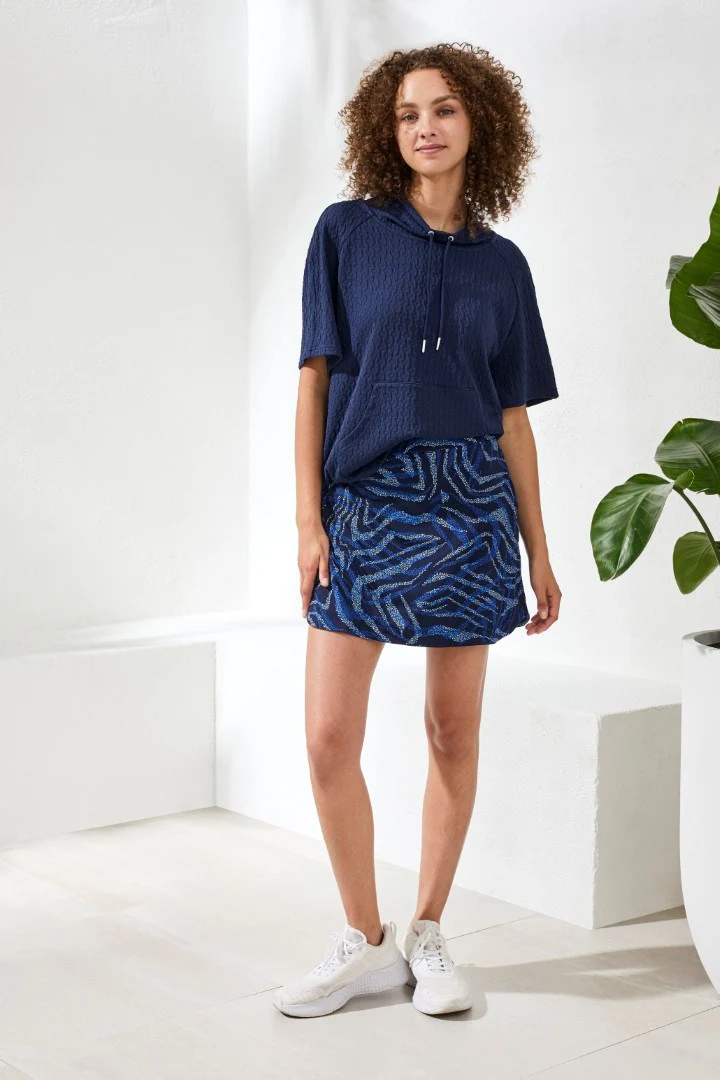 UPF 50+ High Performance Pull-On Skort-Aquatic