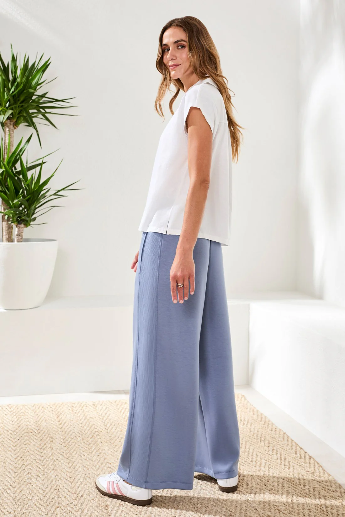 Techno Lux Pull-On Pant Combo-Dustblue - Image 4